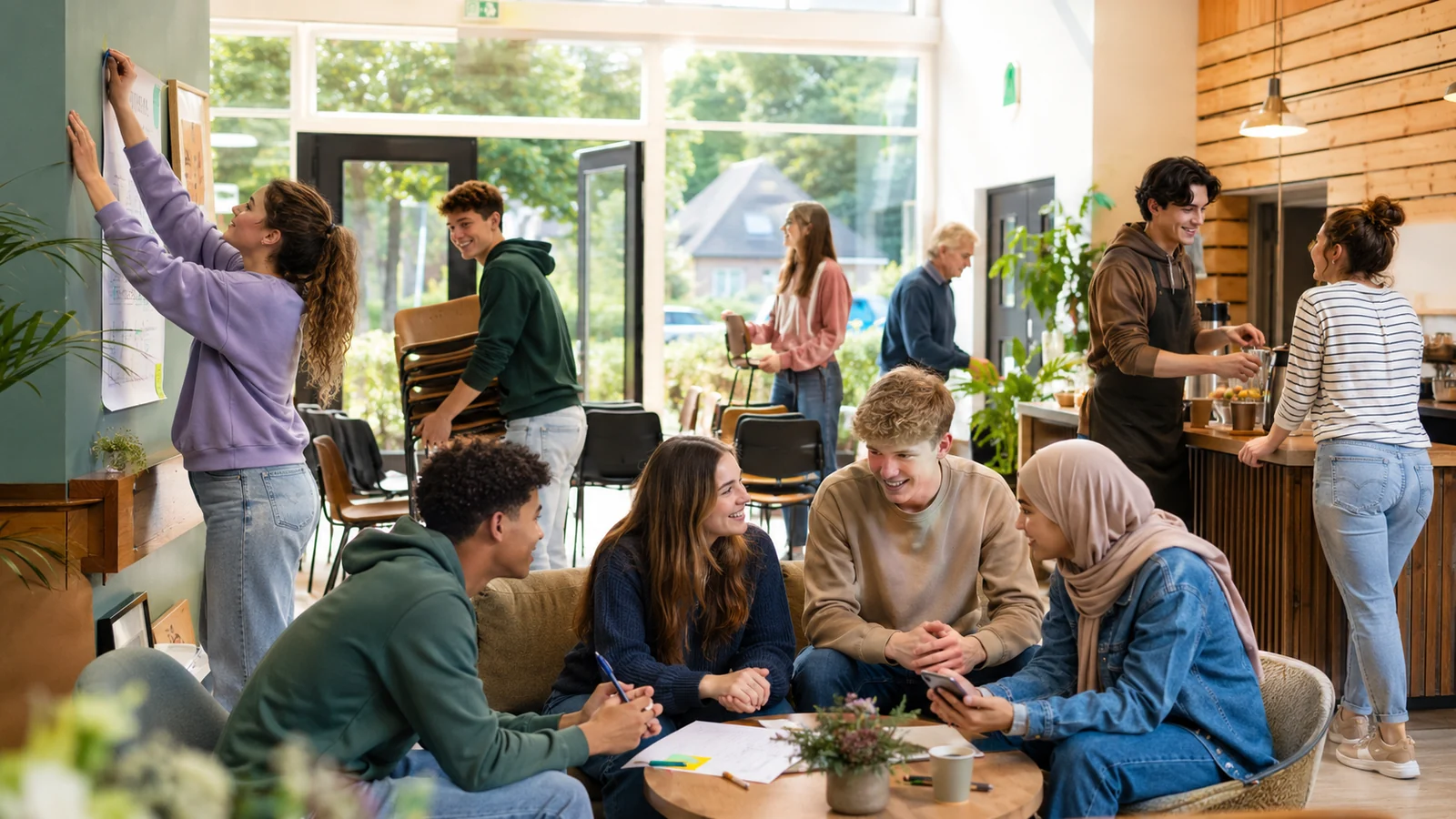 Jongeren betrekken bij je dorpshuis: zo bind je een nieuwe generatie vrijwilligers